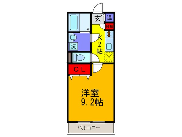 プレミール壱番館の物件間取画像